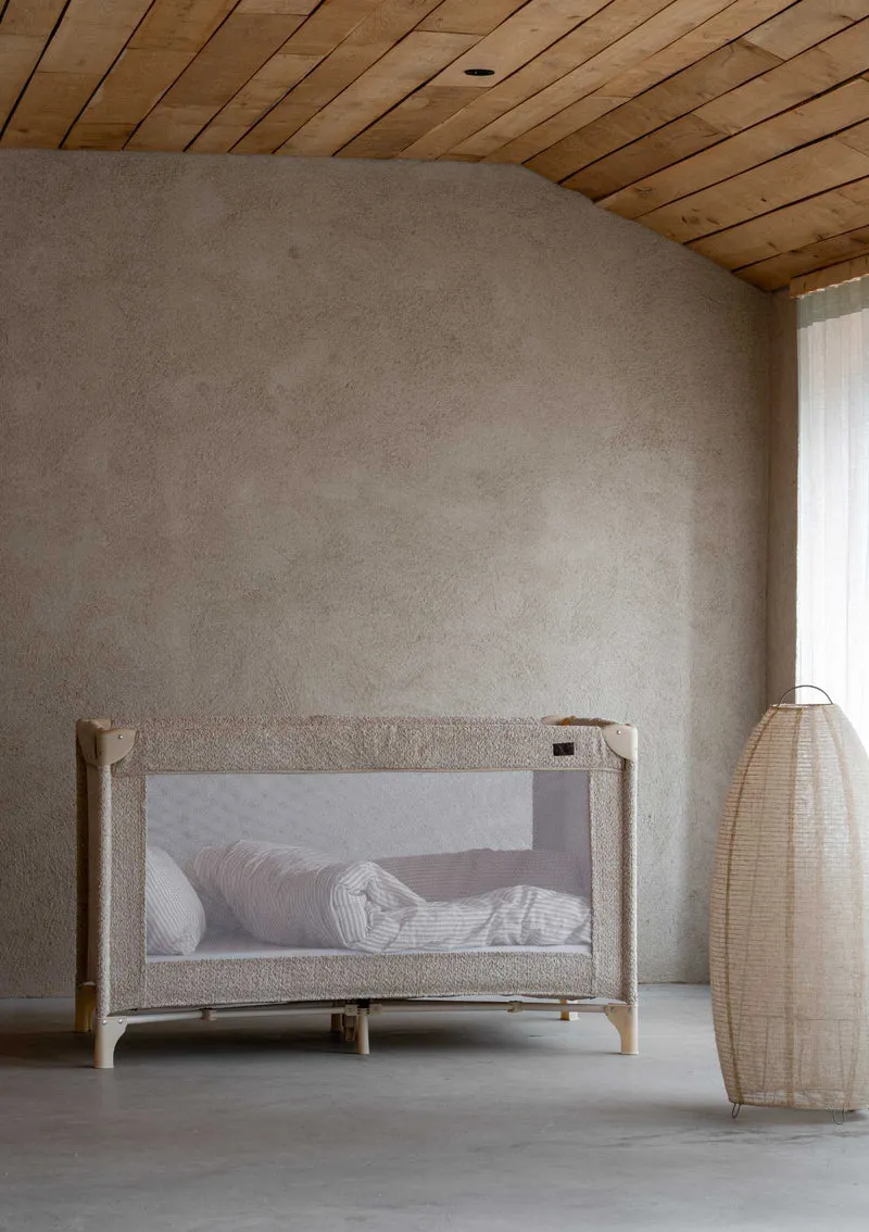 Reisebett Bouclé Sheep 120x 60 cm