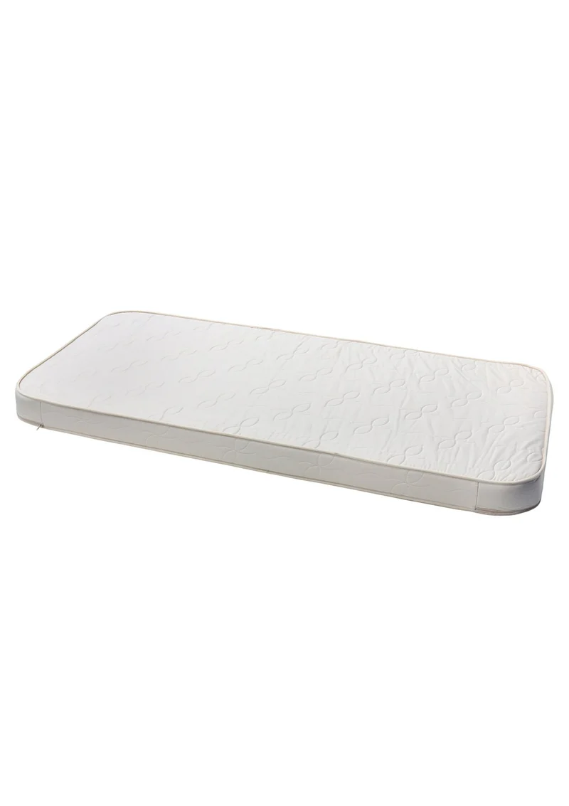 halbhohes Hochbett 'Wood Mini+' weiß 162 x 68 cm