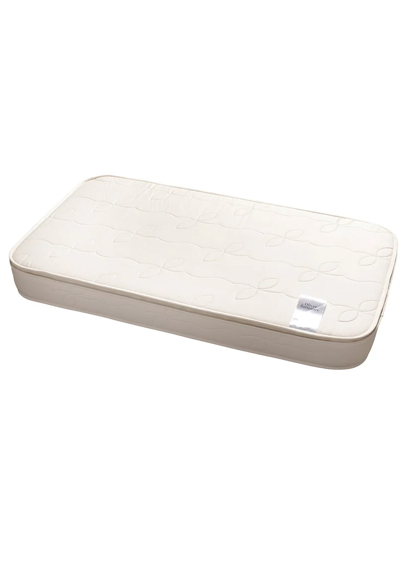 Babybett 'Wood Mini+' Weiß 122-162 x 68 cm