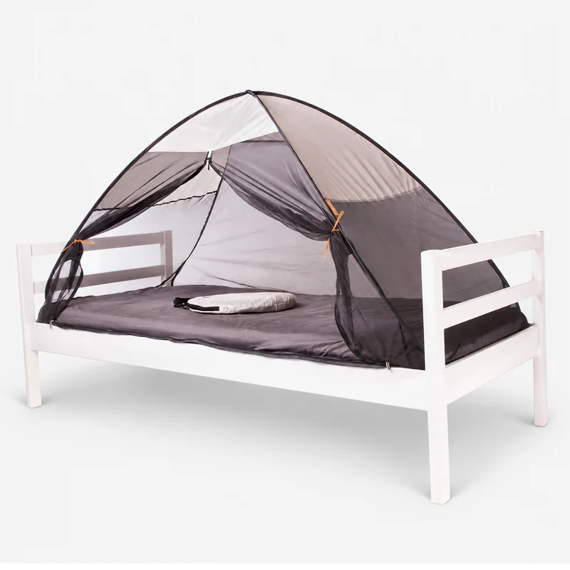 Bettzelt Pop-up Creme 200x90