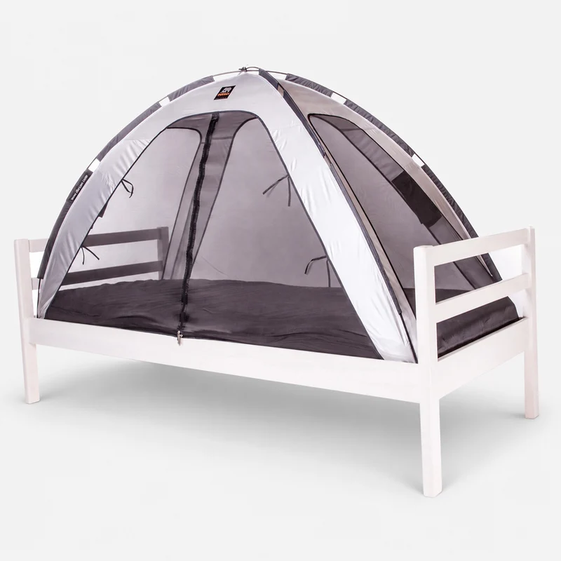 Betthimmel Silber 200x90 cm