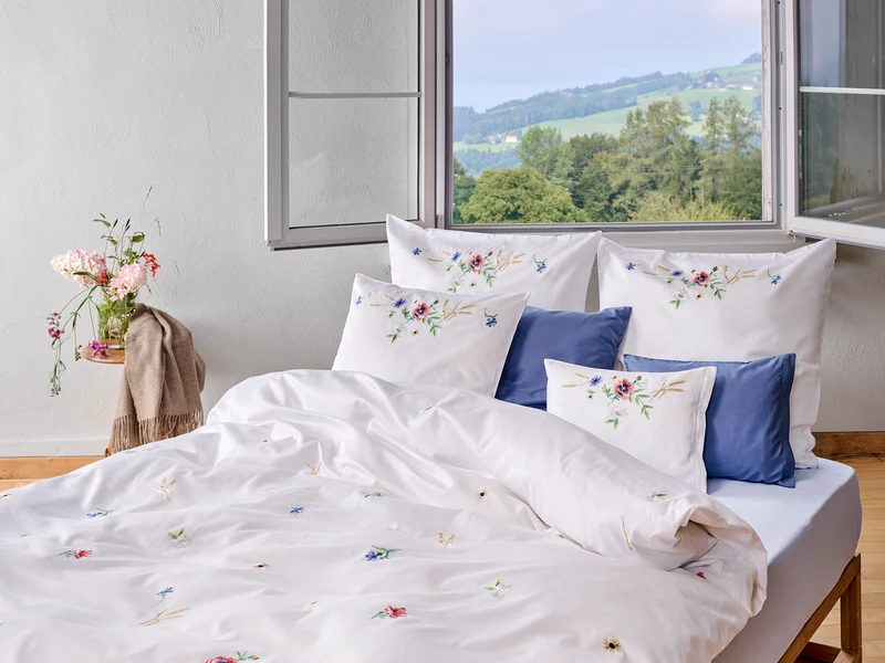 Satin-Bettwäsche Luxury Nights Summerfield