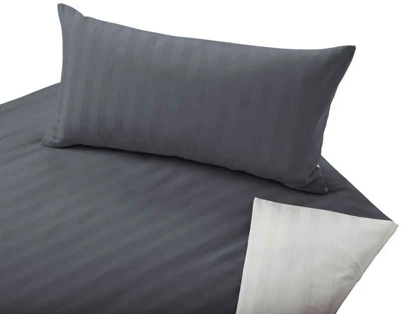 Bio Satin-Wendebettwäsche Linea