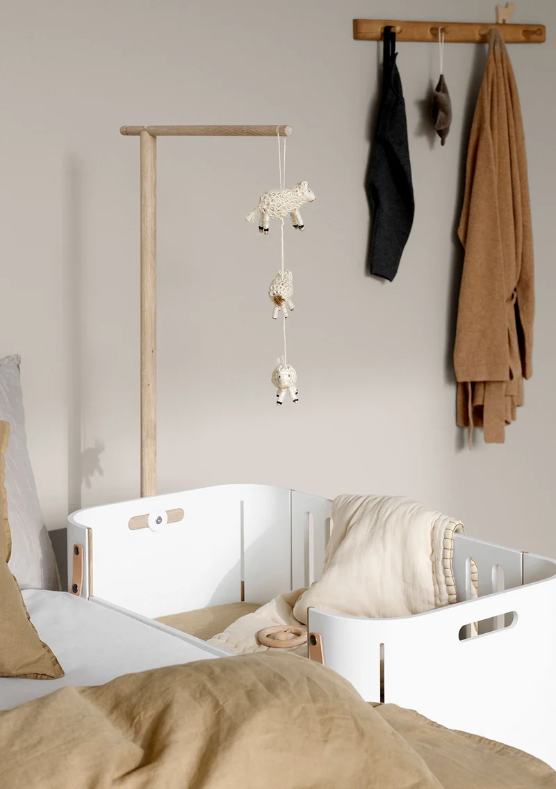 Himmelstange für Beistellbett 'Wood' Eiche