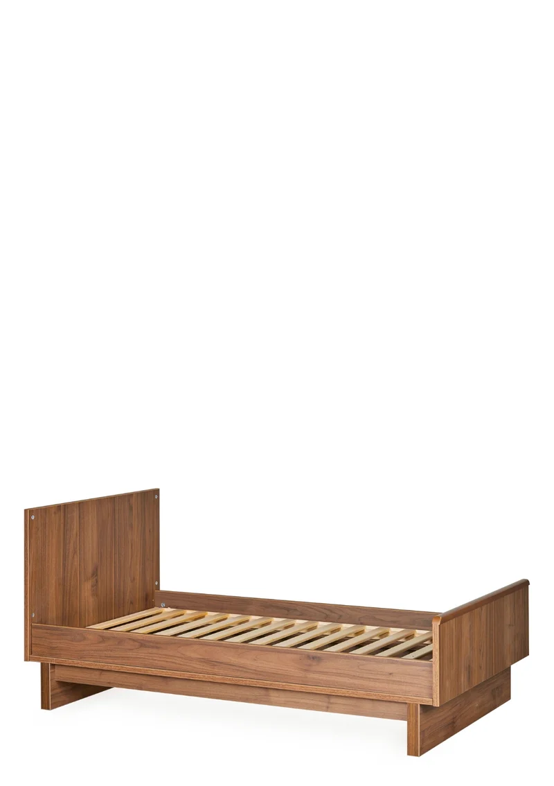 2-in-1 Bett 'Kyo' Walnut 140 x 70 cm