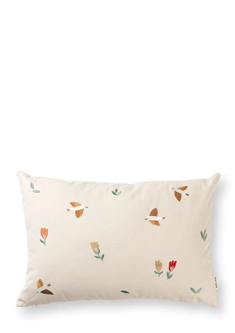 Besticktes Kissen 'Cinna' Songbirds