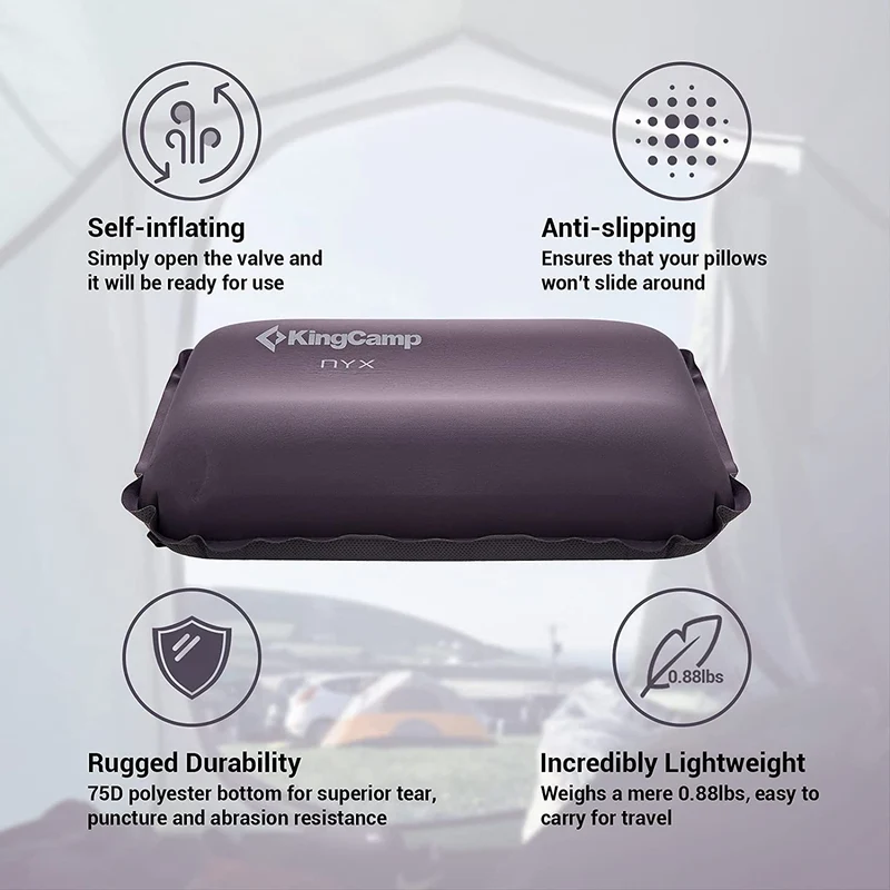 Self-inflating Neck & Lumbar Support Pillows