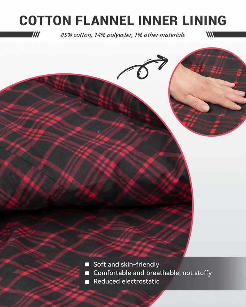 FREESPACE 350 Plus Size 3-4 Season Sleeping Bag
