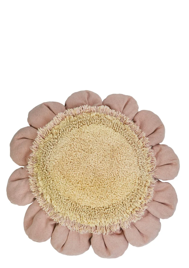 Bodenkissen 'Pink Daisy' Honey / Pink