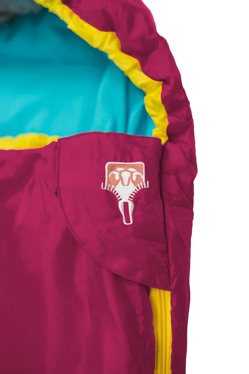 Kids Grow Colorful Kinderschlafsack | Raspberry Red