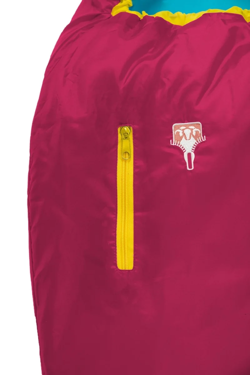 Kids Grow Colorful Kinderschlafsack | Raspberry Red