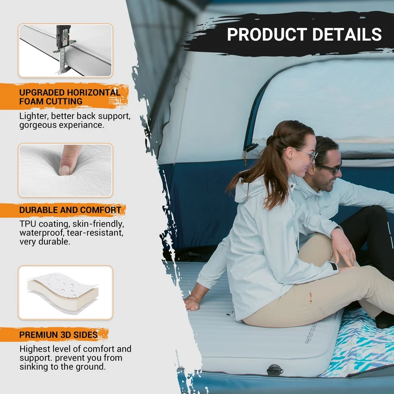 PREMIUM DOUBLE 7.5 Self-Inflating Foam Sleeping Pad