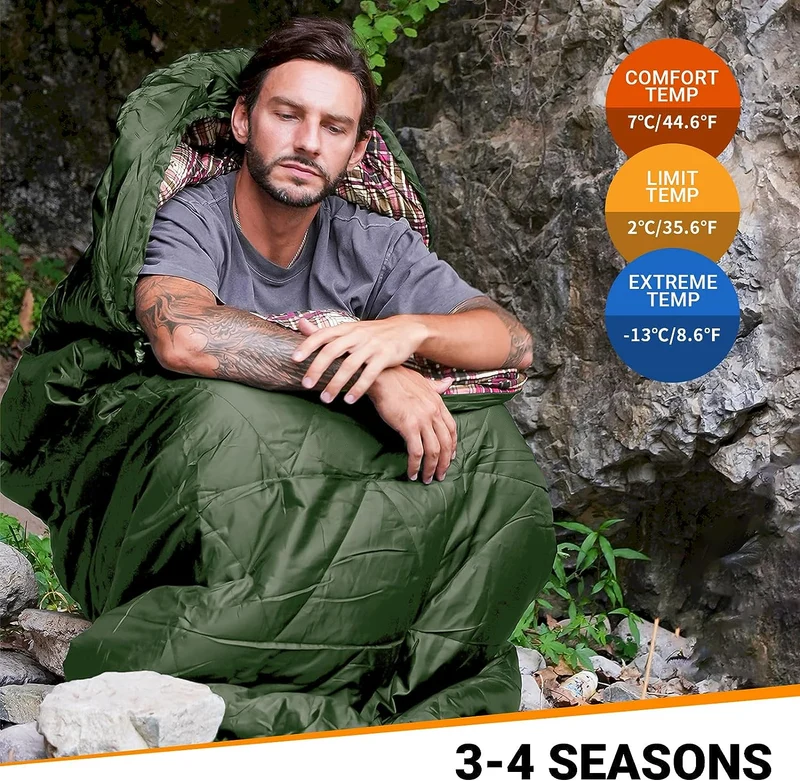 35F Oversized 3-4 Season Sleeping Bag