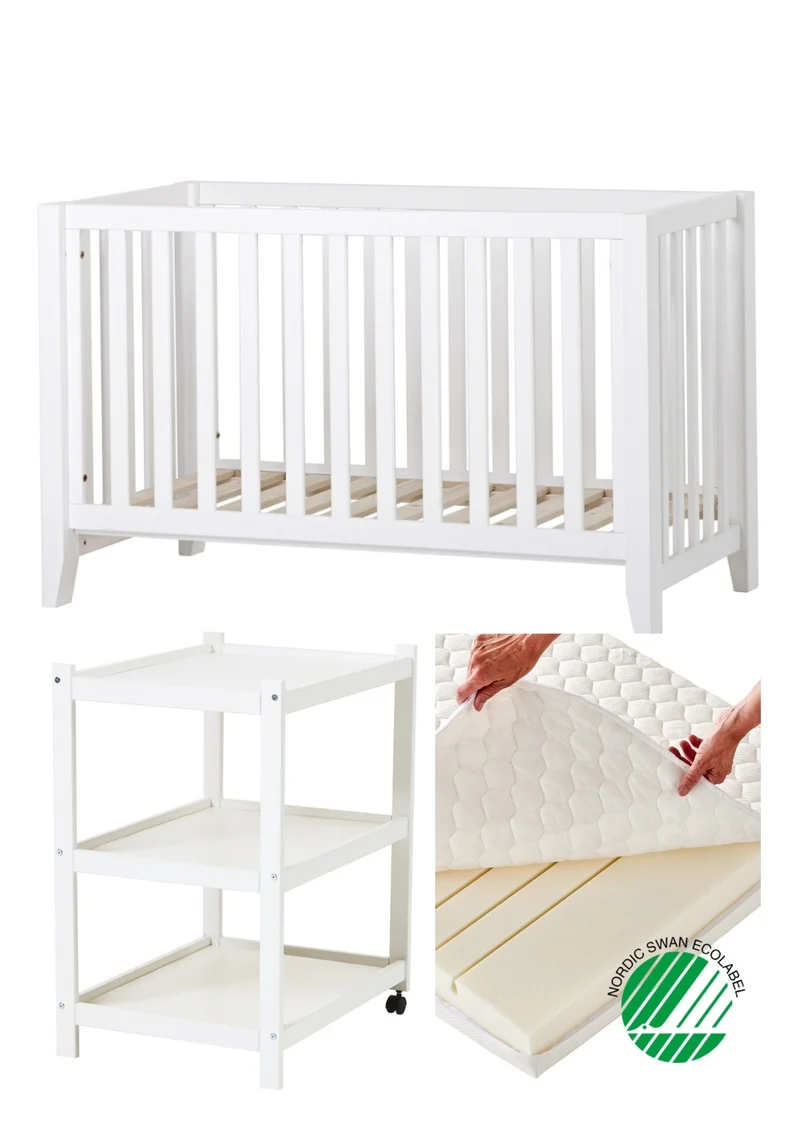 3-teiliges Babyzimmer-Set 'ANTON & IDA-MARIE'