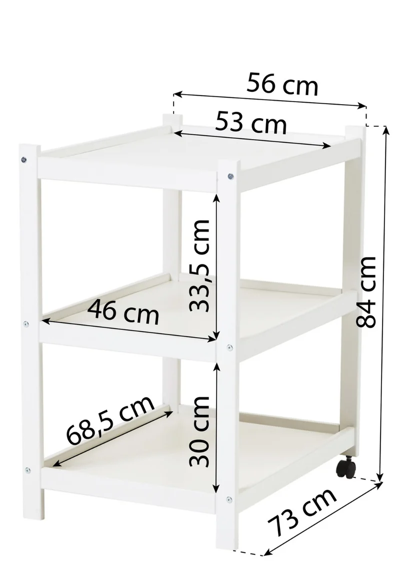 3-teiliges Babyzimmer-Set 'ANTON & IDA-MARIE'