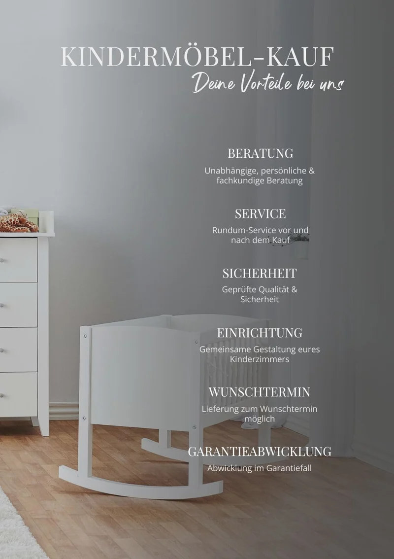3-teiliges Babyzimmer-Set 'ANTON & IDA-MARIE'