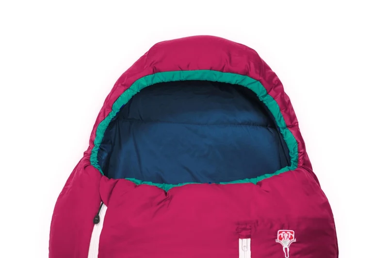 Wolle Kids World Traveller Kinderschlafsack | Raspberry Red
