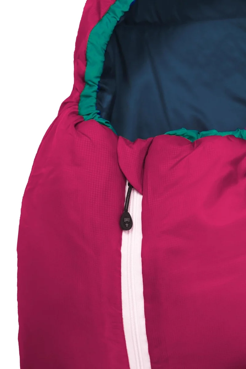 Wolle Kids World Traveller Kinderschlafsack | Raspberry Red