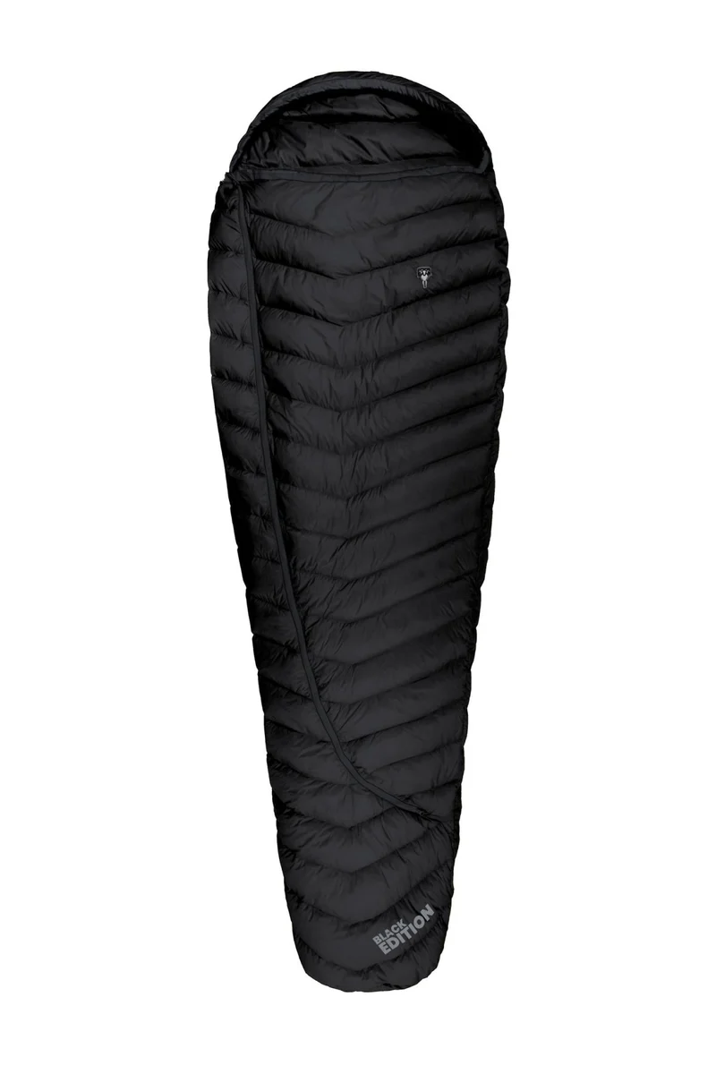 DownWool 2.0 Extreme Light Schlafsack Long | BLACK EDITION | 8 °C