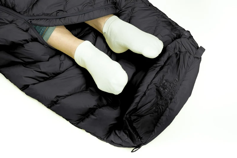 DownWool 2.0 Extreme Light Schlafsack Long | BLACK EDITION | 8 °C