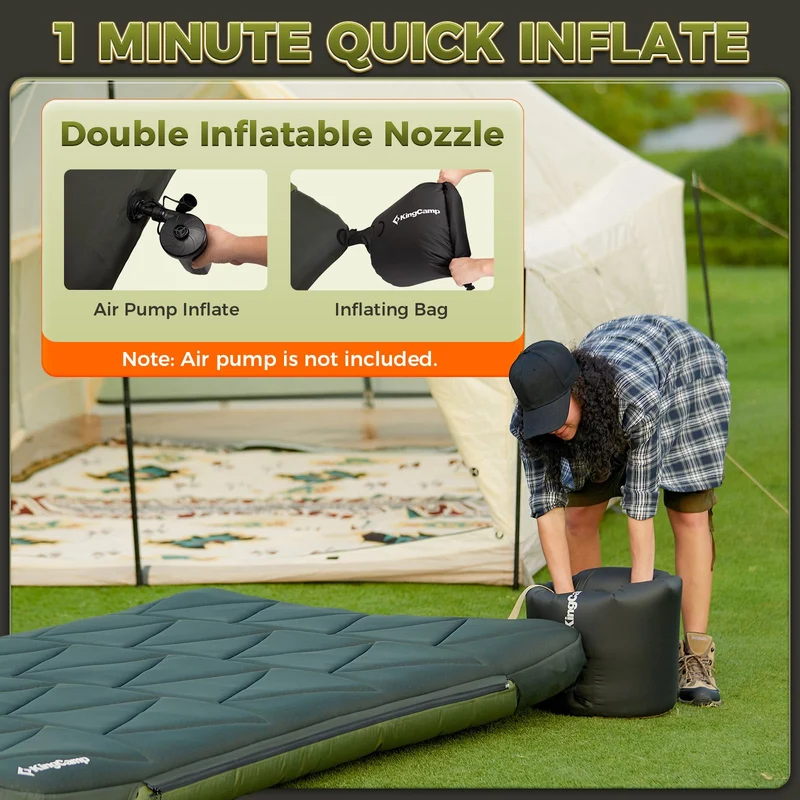 KingCamp GORGEOUS DOUBLE 17 Double Air Pad