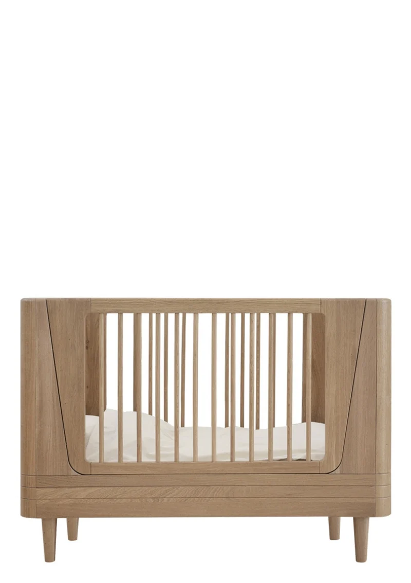 Babybett 'Nature Baby Bed 2.0' Eiche 124,5 x 72,5 cm
