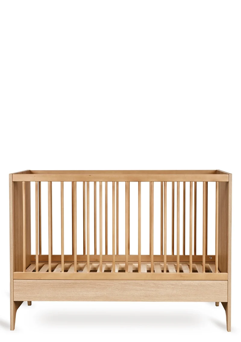 Babybett 'Tsugi' Honey Ash 120 x 60 cm