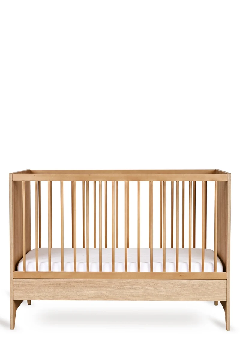 Babybett 'Tsugi' Honey Ash 120 x 60 cm