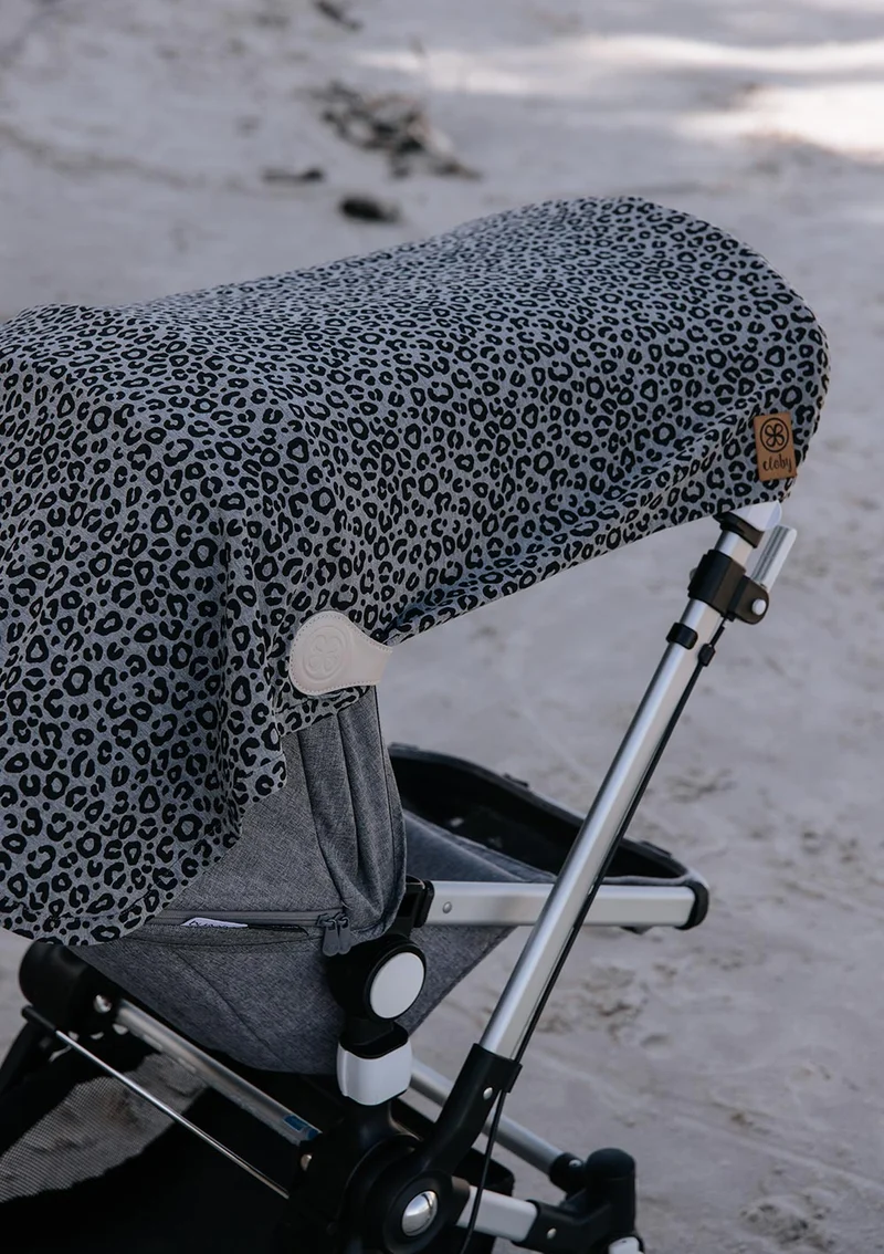 Multifunktionale UV-Decke UPF 50+ Leopard Grey