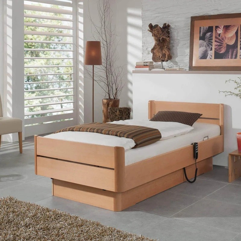 Bern Classic Komfortbett mit Liftsystem, Buche natur