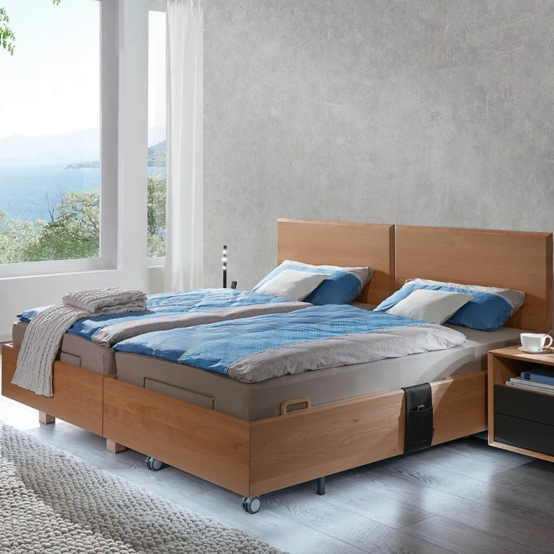 Lugano classic Komfortbett Buche natur geölt