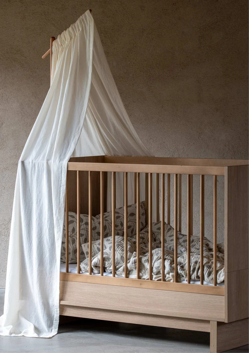 Babybett 'Kyo' Honey Ash 120 x 70 cm