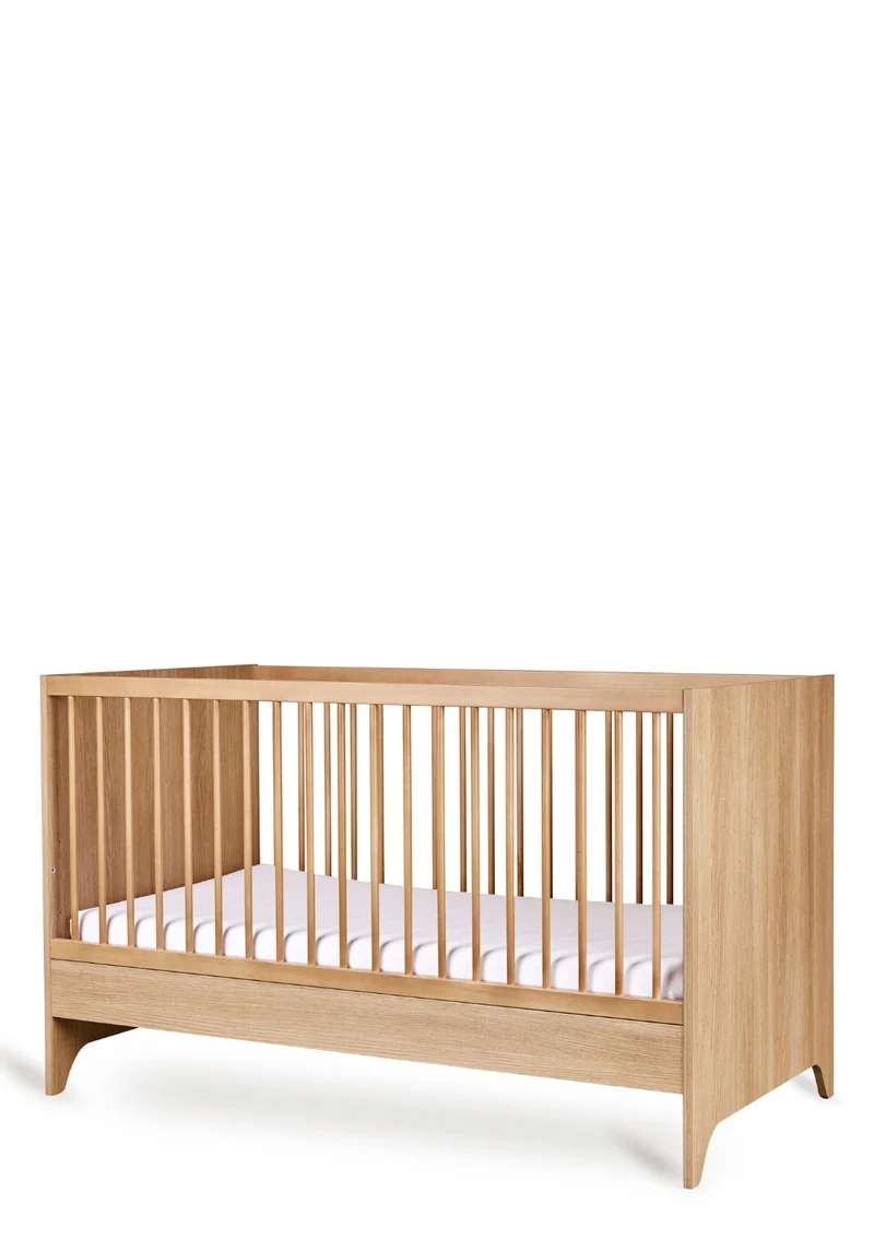 2-in-1 Bett 'Tsugi' Honey Ash 140 x 70 cm