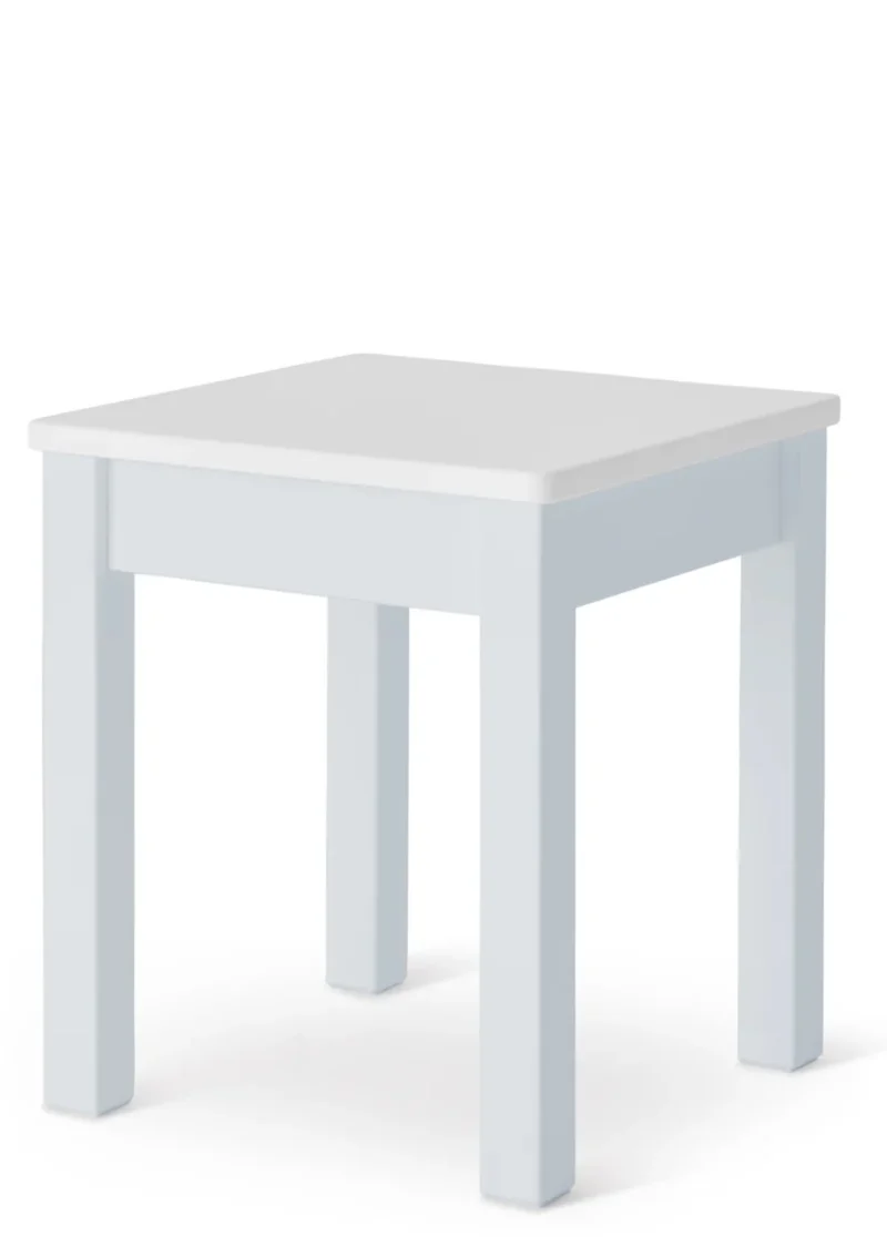 Nachttisch hellblau