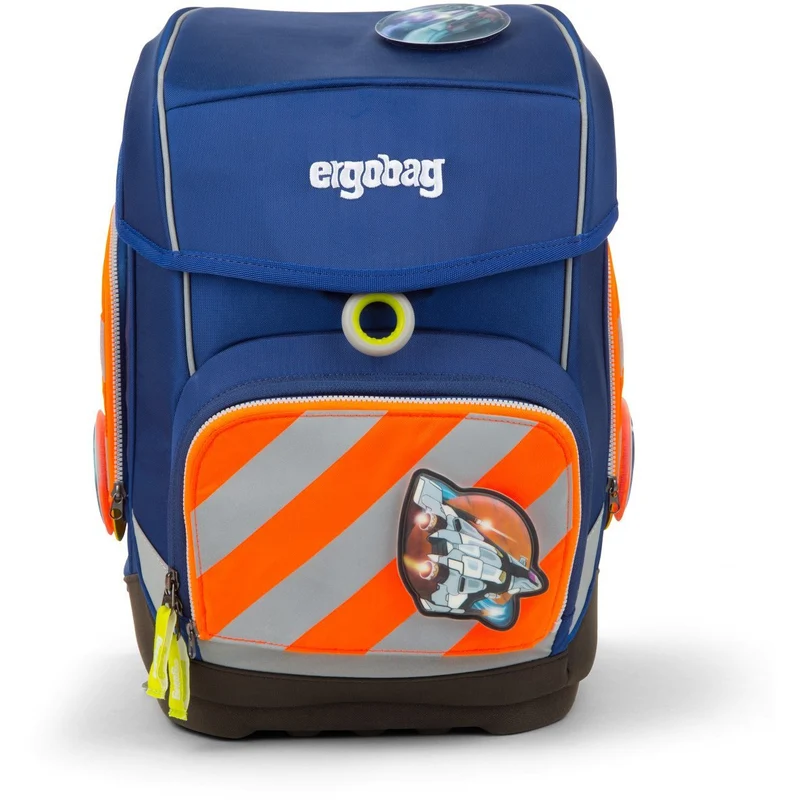 Ergobag Zubehör Cubo Light - Set de seguridad 3 piezas (bis Modell 2018) (orange)