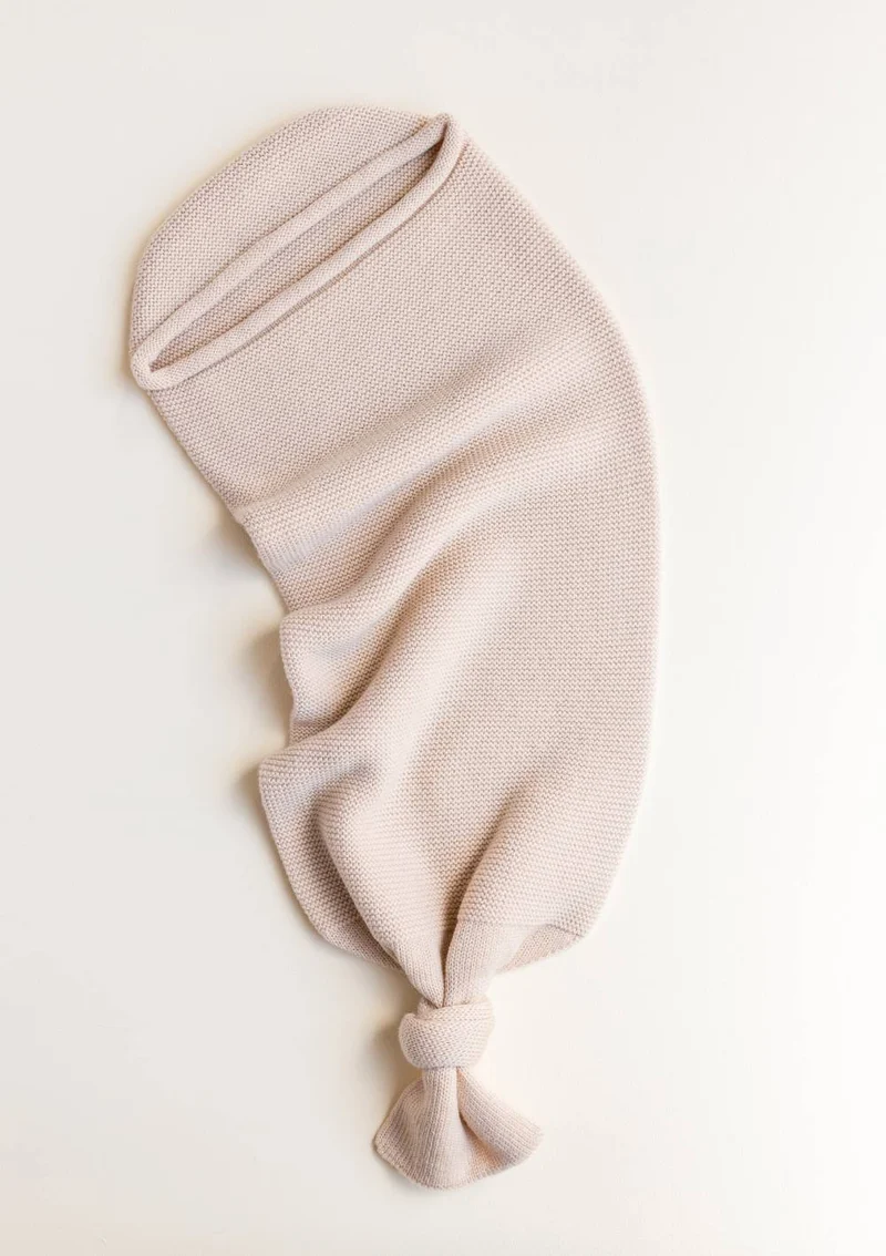 Merino Strick-Pucksack 'Cocoon' Oat