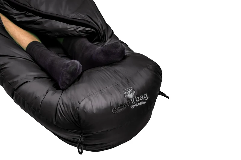 DownWool 2.0 Subzero Schlafsack Extralong | BLACK EDITION | -8 °C