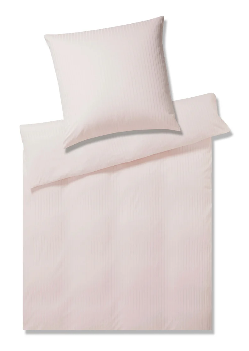Uni Jersey Bettwäsche mit Streifen Solid Stripe