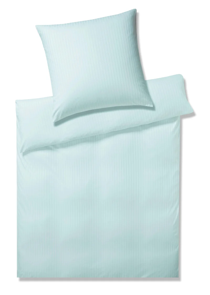 Uni Jersey Bettwäsche mit Streifen Solid Stripe