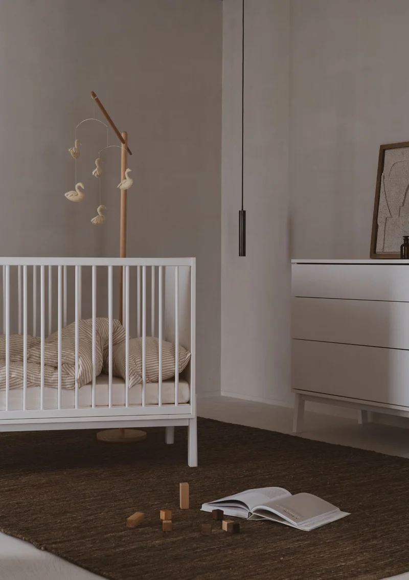 Babybett 'Ashi' Cream 120 x 60 cm