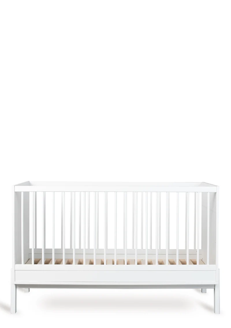 2-in-1 Bett 'Ashi' Cream 140 x 70 cm
