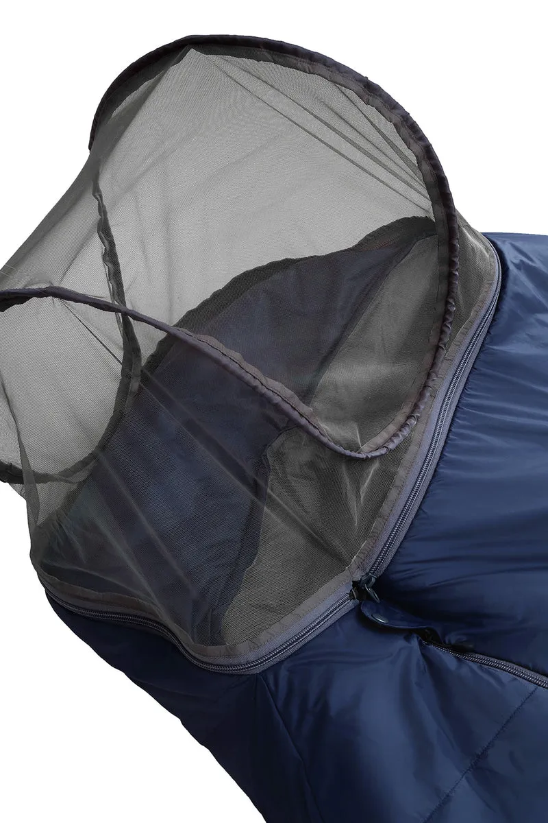 Wolle Zero XL Mumienschlafsack | Night Blue | 2 °C