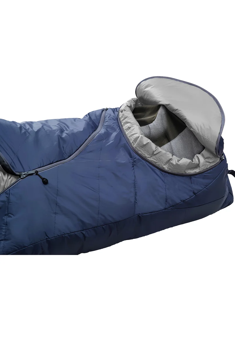 Wolle Zero XL Mumienschlafsack | Night Blue | 2 °C