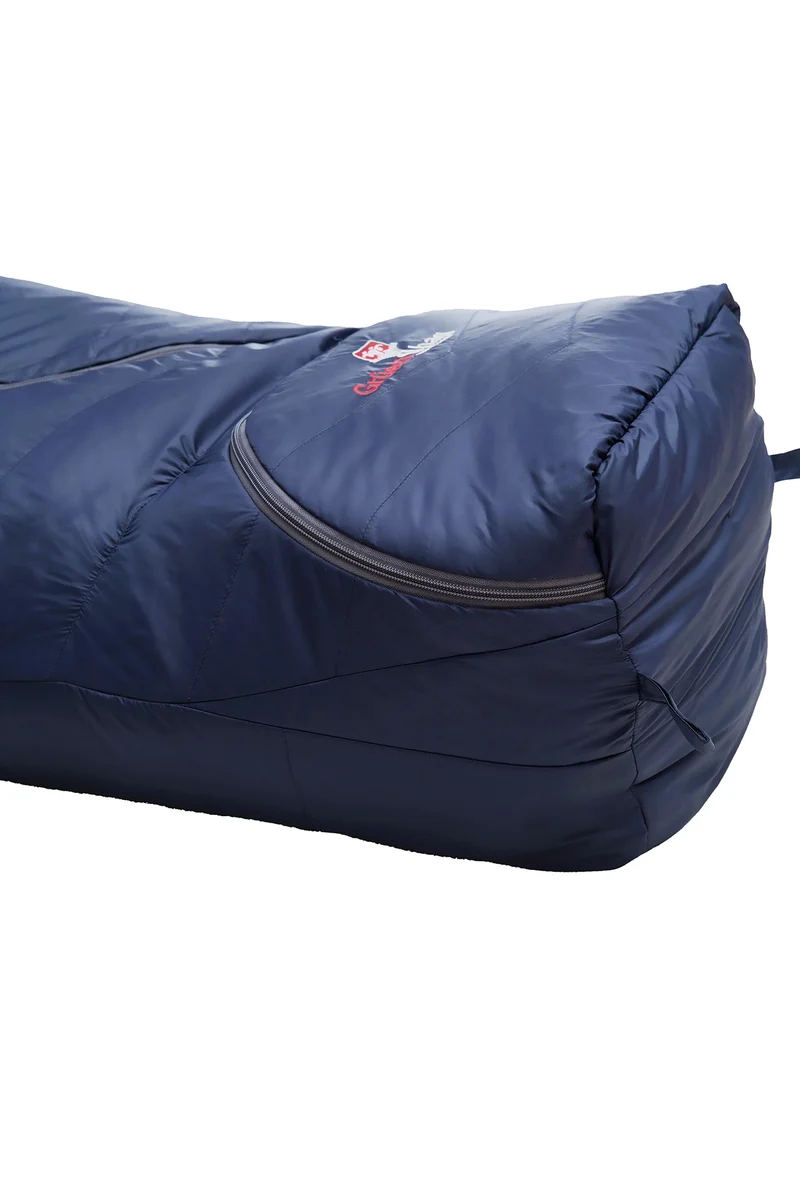 Wolle Zero XL Mumienschlafsack | Night Blue | 2 °C