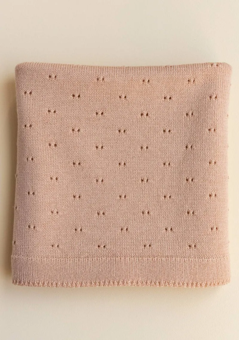 Merino Decke Bibi Apricot