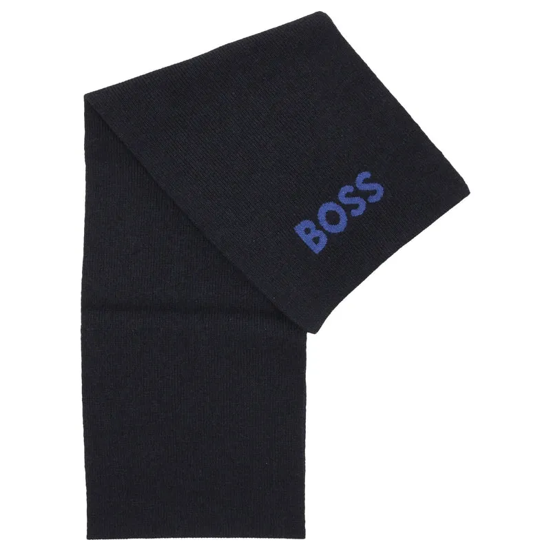 BOSS Elios - Bufanda (dark blue)