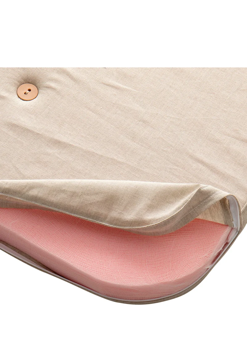 Spielmatratze für halbhohes Hochbett 'Wood Original' 90x200 cm natur