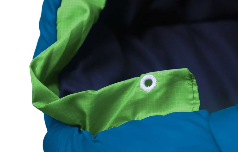 Wolle Kids World Traveller Kinderschlafsack | True Blue