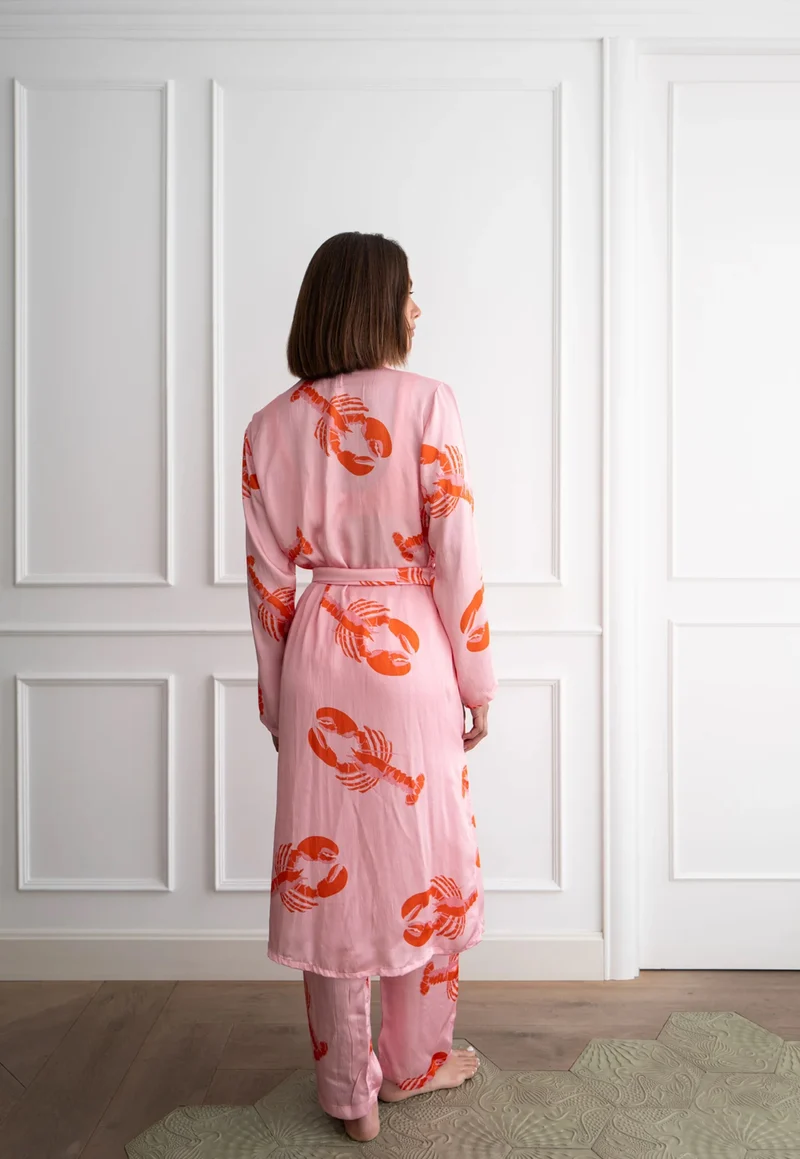 Swimmer & The Lobster – Kimono aus Modal, XS/S bis XL/XXL