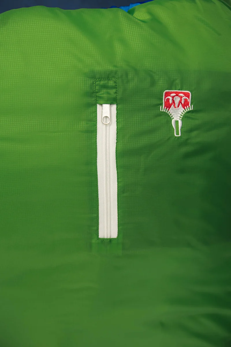 Wolle Kids World Traveller Kinderschlafsack | Holly Green